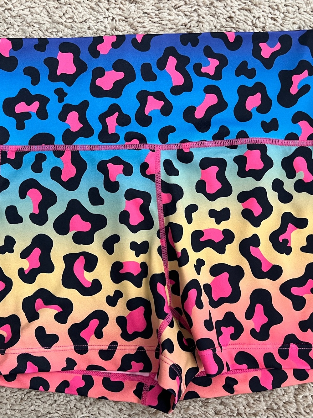 Constantly Varied Gear - Rainbow Leopard 2.5” shorts